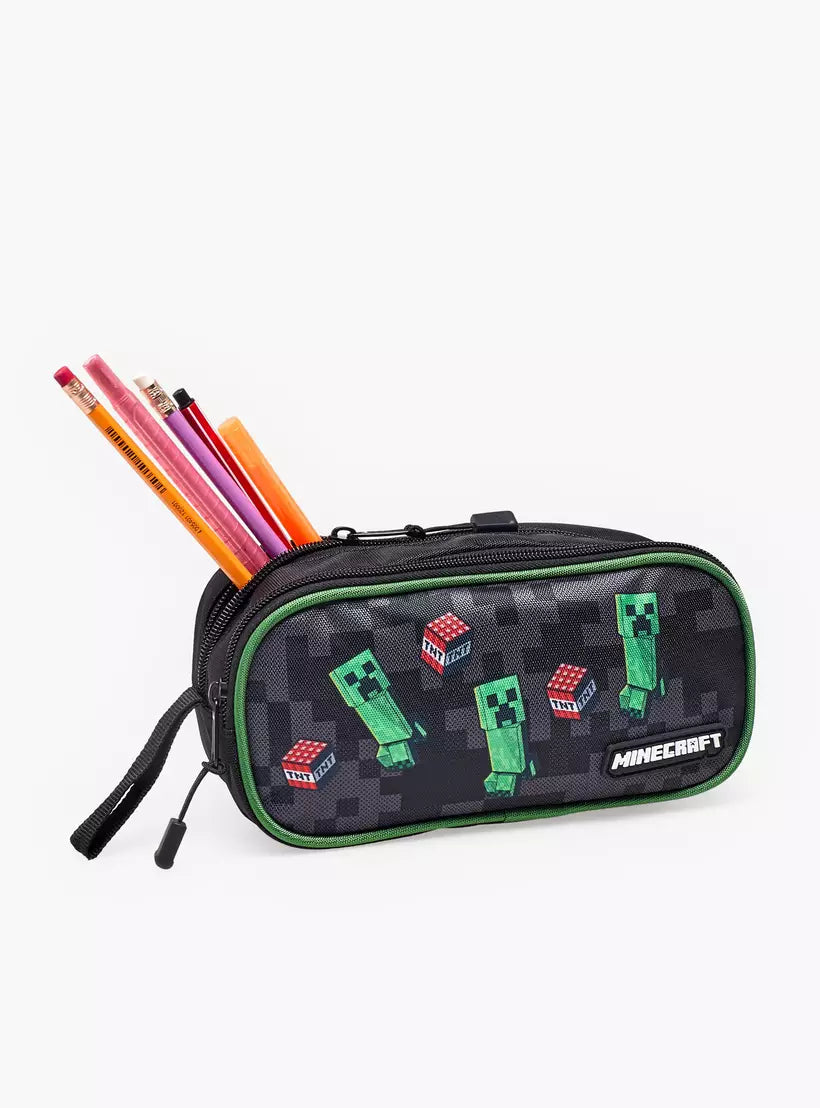 Minecraft Print Pencil case