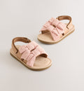 Pink Bow Sandals