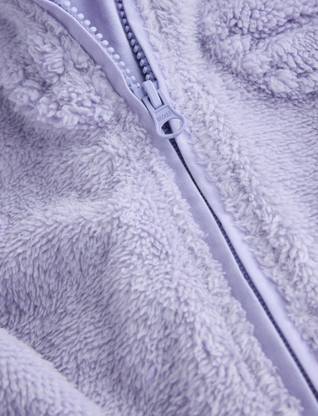 Lilac Purple Butterfly Fleece All-In-One