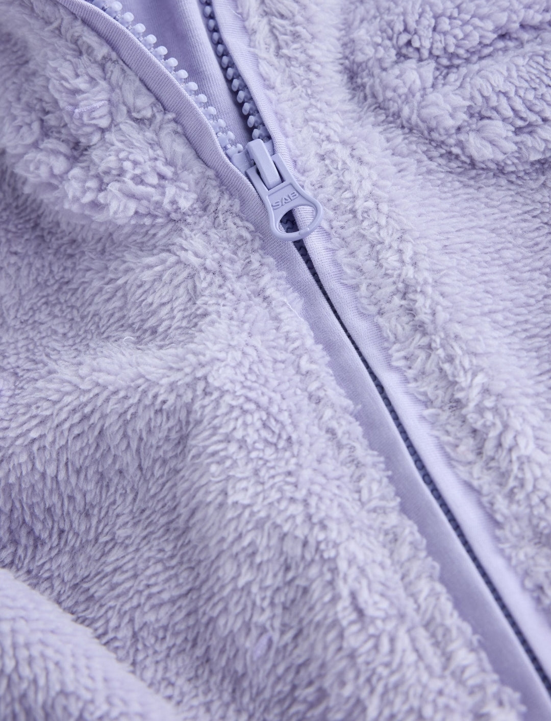 Lilac Purple Butterfly Fleece All-In-One