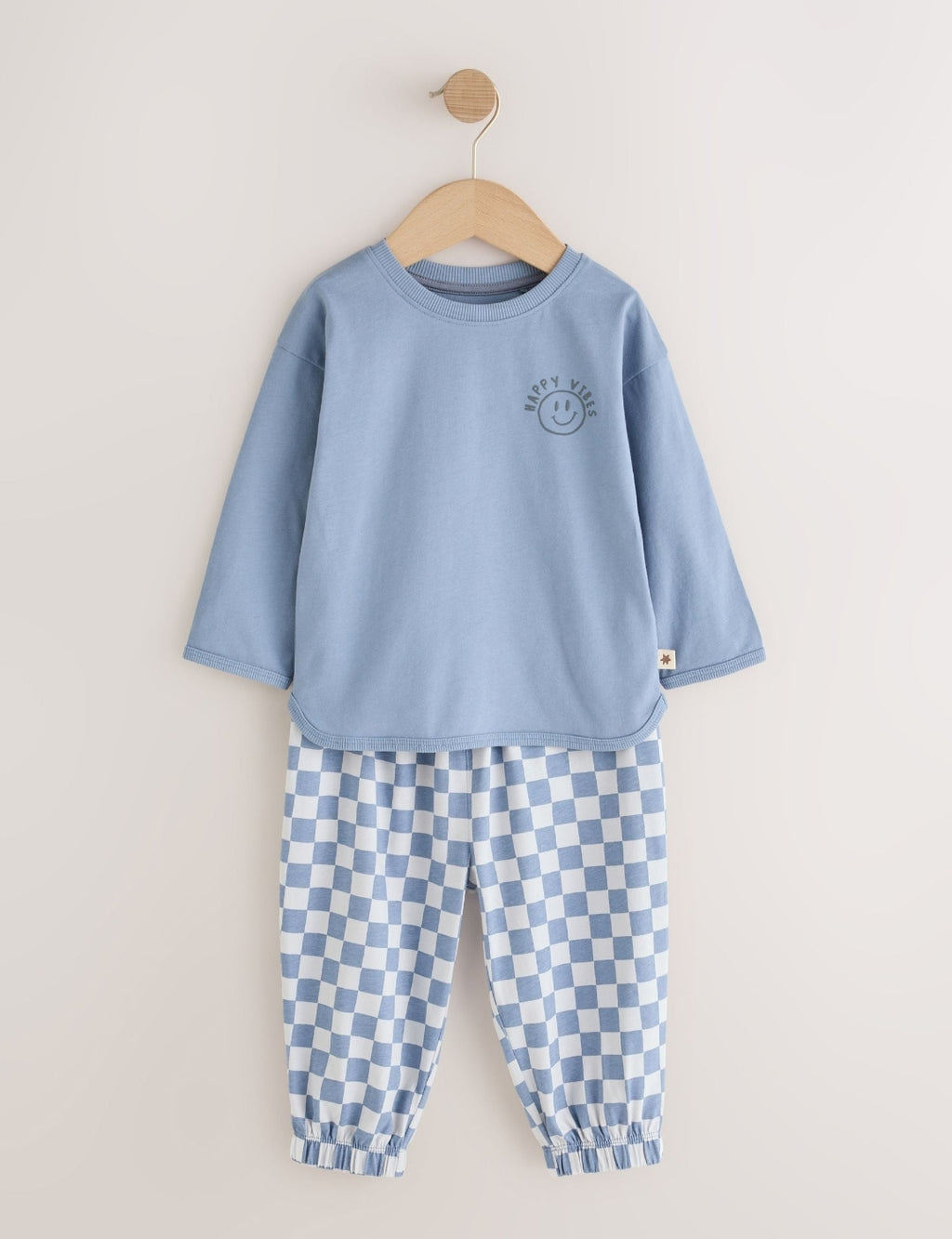 Blue Oversized Pyjamas 3 Pack