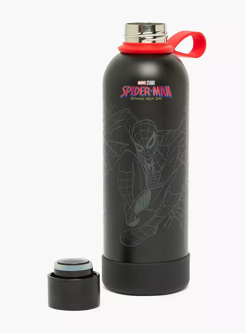 Spiderman Print Stainless Steel Water Bottle