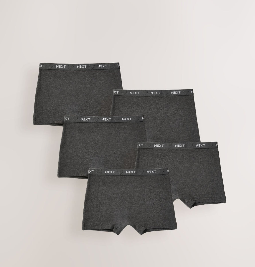 Charcoal Grey Short Briefs 5
Pack