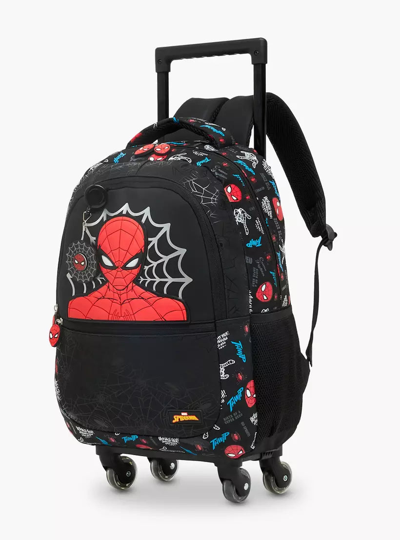 Spider-Man Print Trolley Bag 16 inches