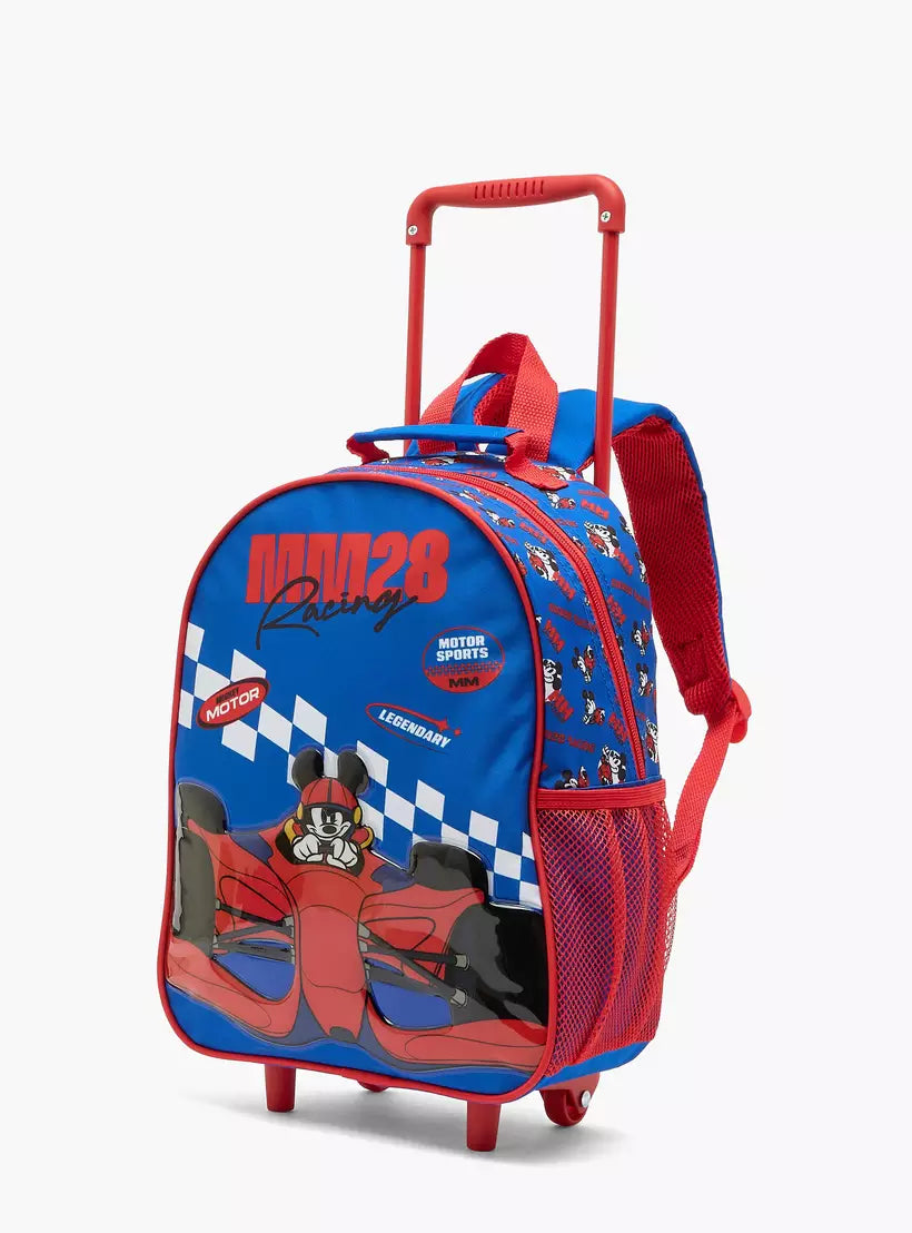 Disney Mickey Mouse 3-Piece School Trolley Bag Set  14 inches
