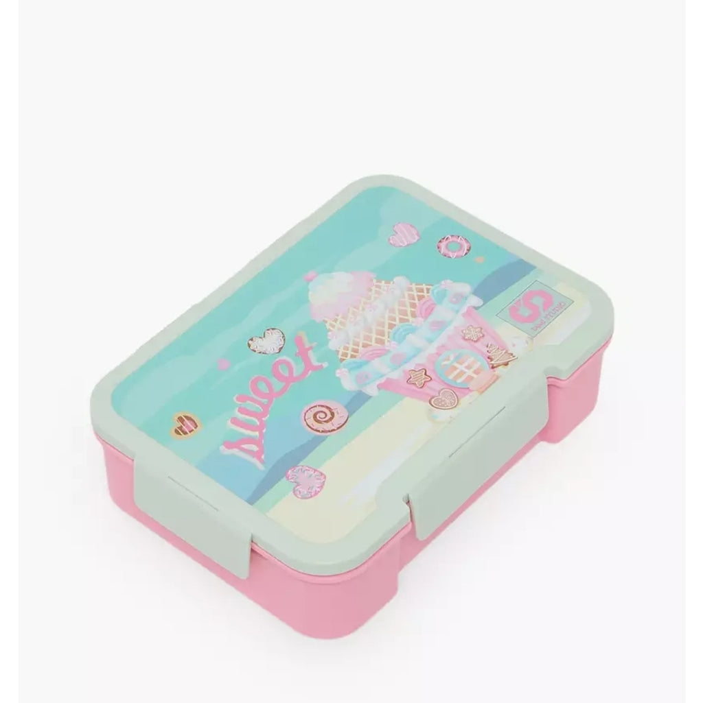 Printed 5-Piece School Trolley Bag Set  16 inches