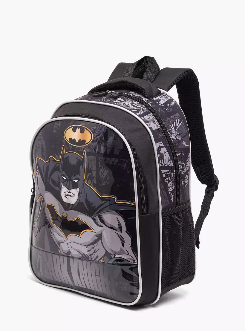 Batman Print 5-Piece School Backpack Set  16 inches