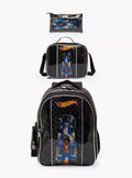 Hot Wheels 3-Piece School Backpack Set 16 inches
