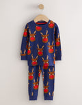 Navy All Over Rudolph ChristmasPyjamas