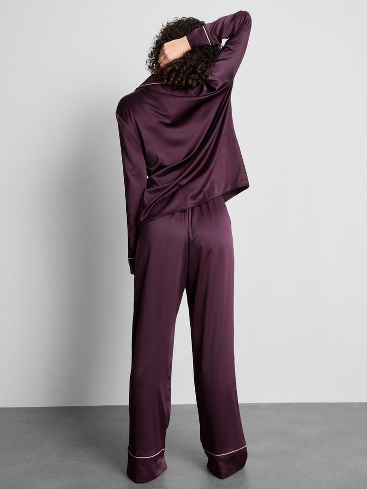 Primark Piped Trim Long Sleeve Pyjamas