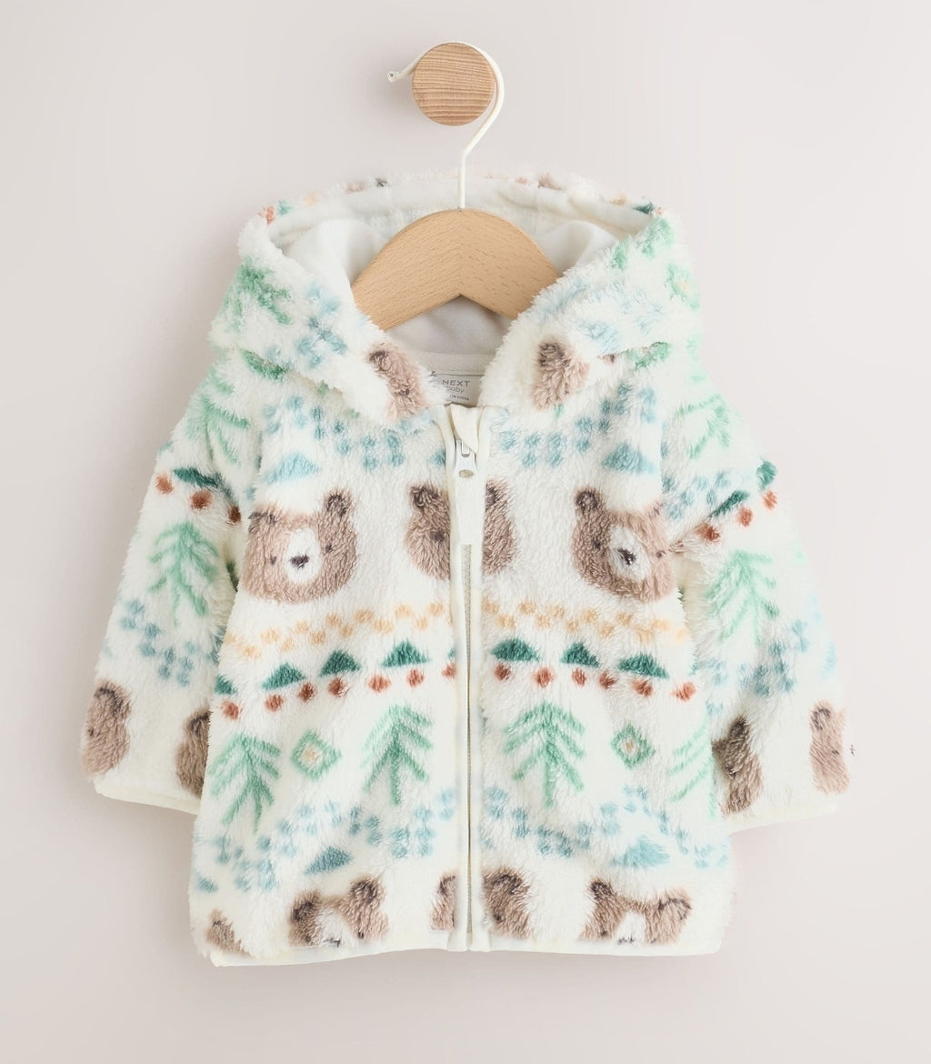 Green Fairisle Fleece Baby Zip
Jacket