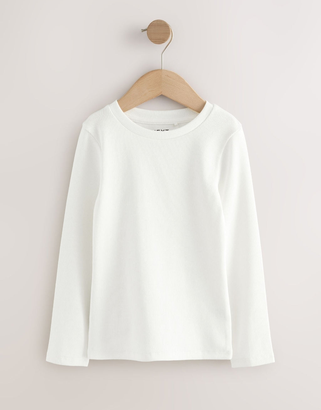 Animal Long Sleeve Ribbed T-Shirts 4 Pack