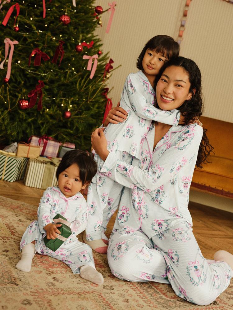Primark Women's Nutcracker Christmas Twinning Boyfriend Pyjamas