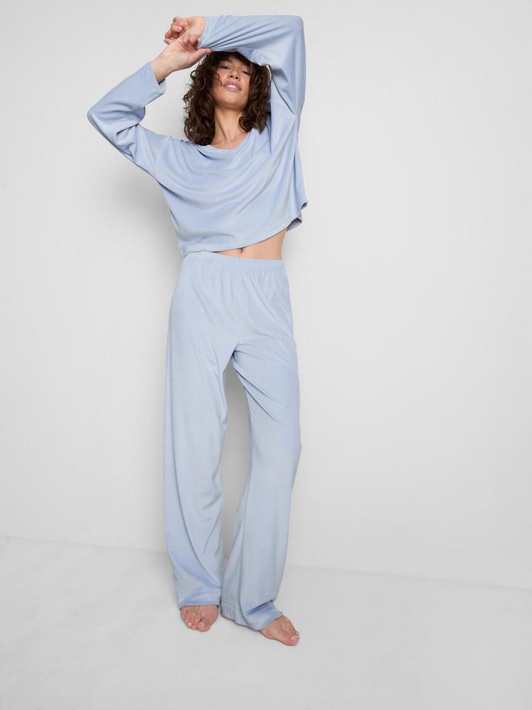 Primark Plush Minky V-Neck Pyjamas