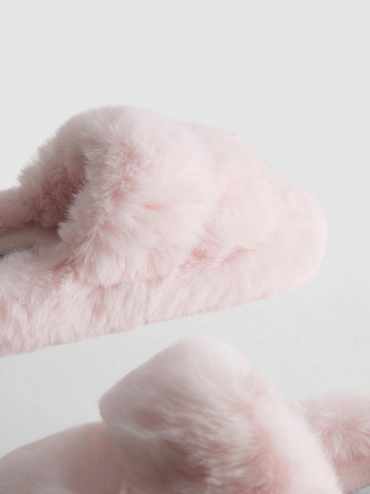Primark Double Strap Fluffy Slippers