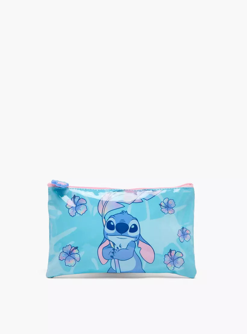 Disney Stitch Print 5-Piece School Backpack Set 16 inches