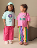 Pink Rainbow Top & Trousers Set
2Pack