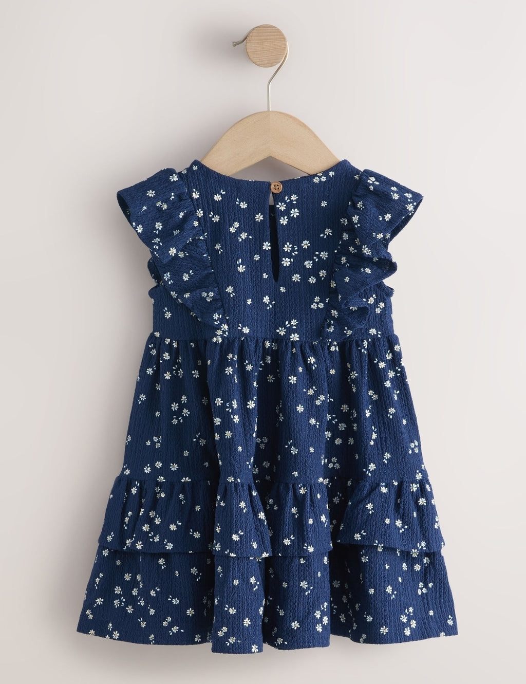 Navy Tiered Summer Dress
