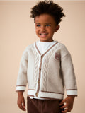 Neutral Bear Character Cardigan
