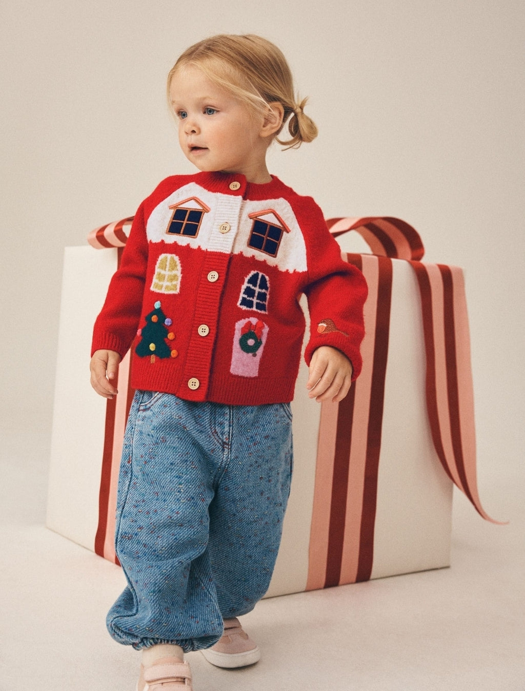 Red House Christmas Cardigan