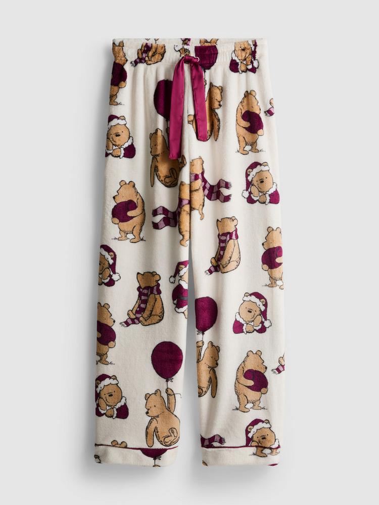 Primark Disney's Winnie the Pooh Plush Graphic Pyjama Bottoms