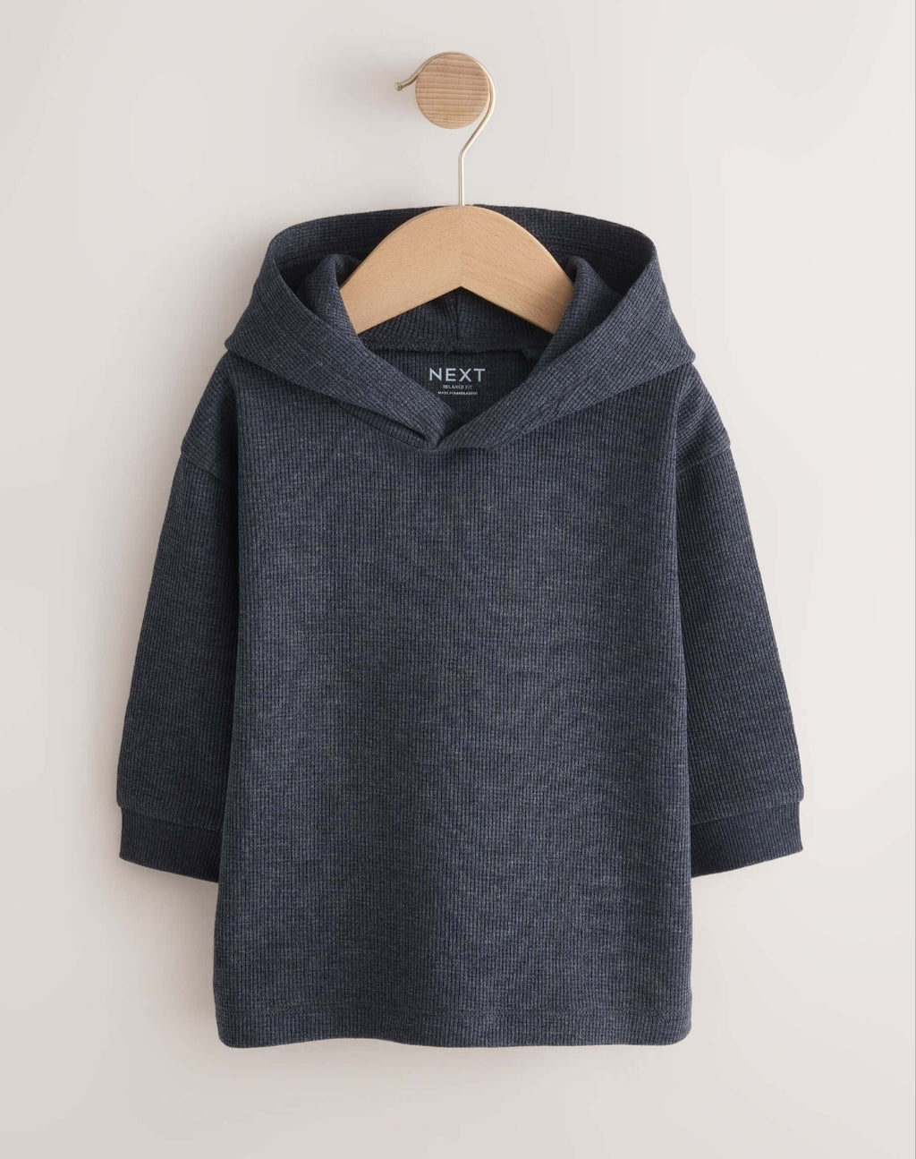 Navy Dinosaur Spike Long Sleeve Hoodie