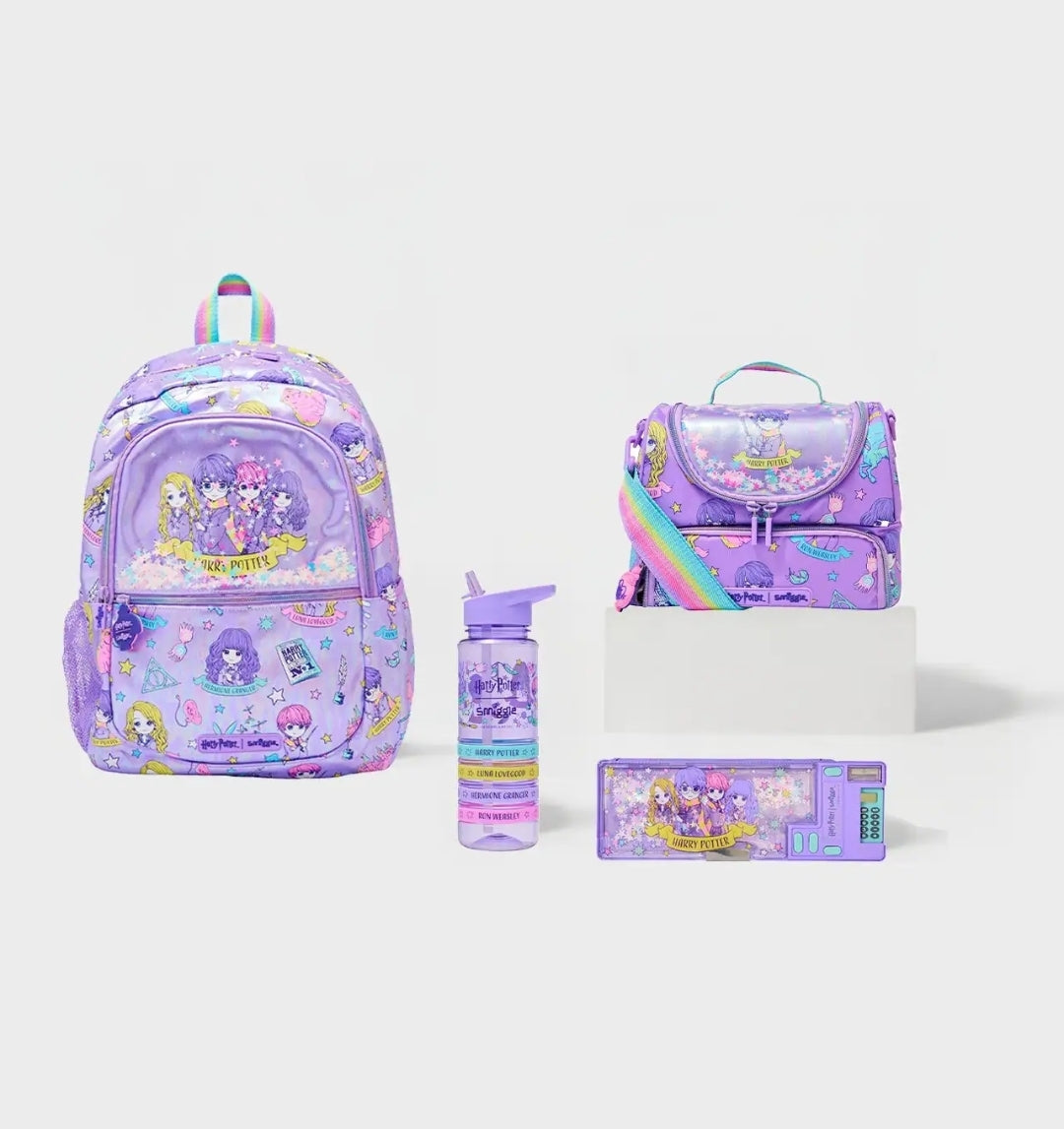 Harry Potter 4 Piece Lunchbox Bundle 17 inch