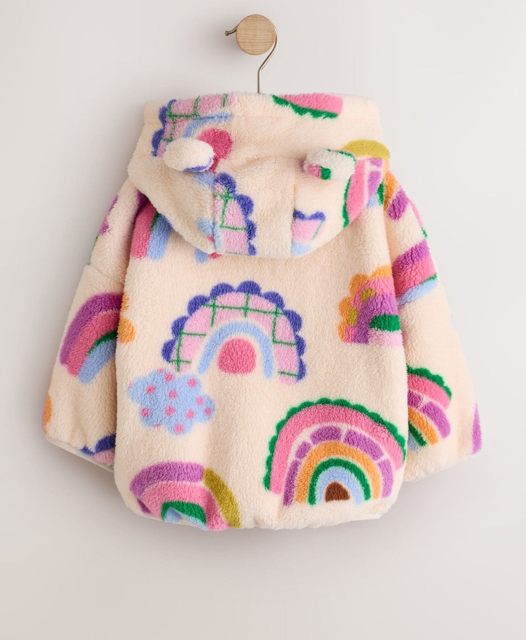 Rainbow Zip Up Fleece
