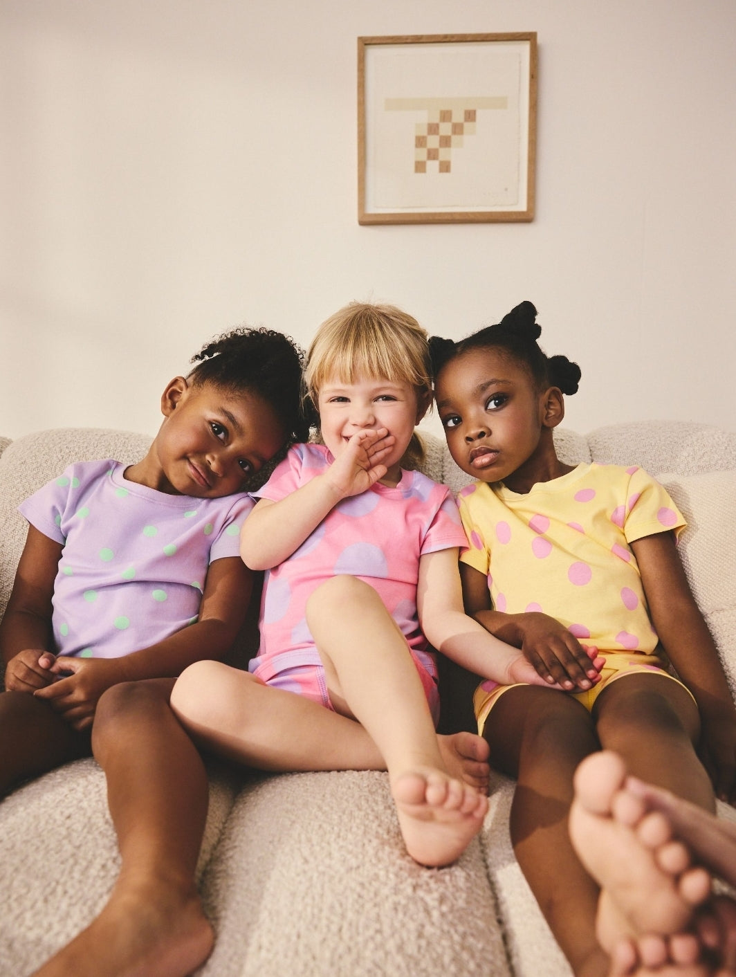 Pastel Polka Dot Short Pyjamas 3
Pack