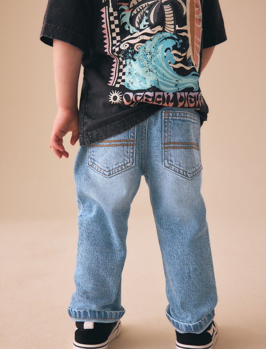 Light Blue Regular Fit Comfort Stretch Jeans