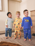 Brown/Yellow/Blue Diggers
Oversized Pyjamas 3 Pack