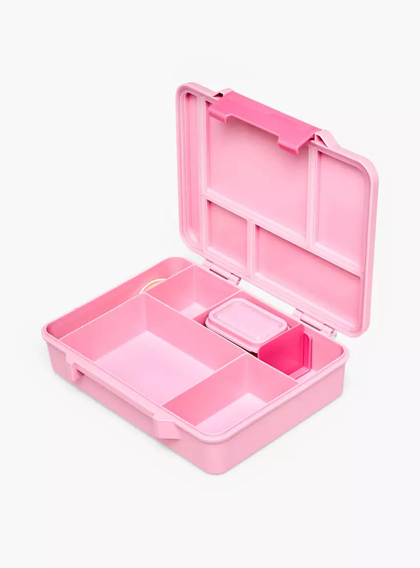 Sanrio Hello Kitty Print Bento Lunch Box for Girls with Cutlery