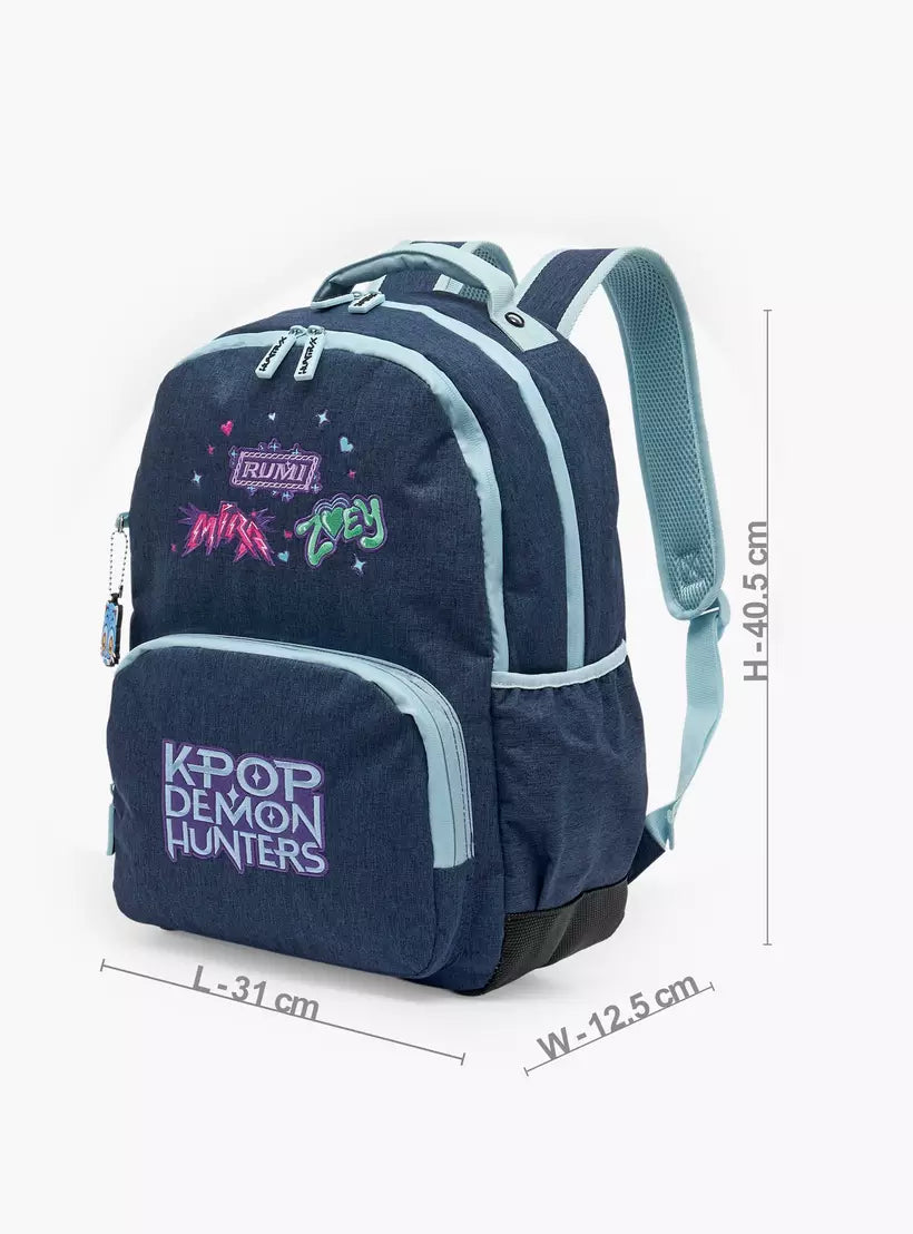 Netflix KPop Demon Hunter Print Backpack  17 inches