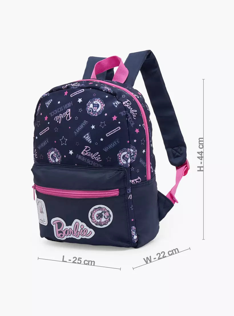 Barbie Printed School Backpack - 17 inches