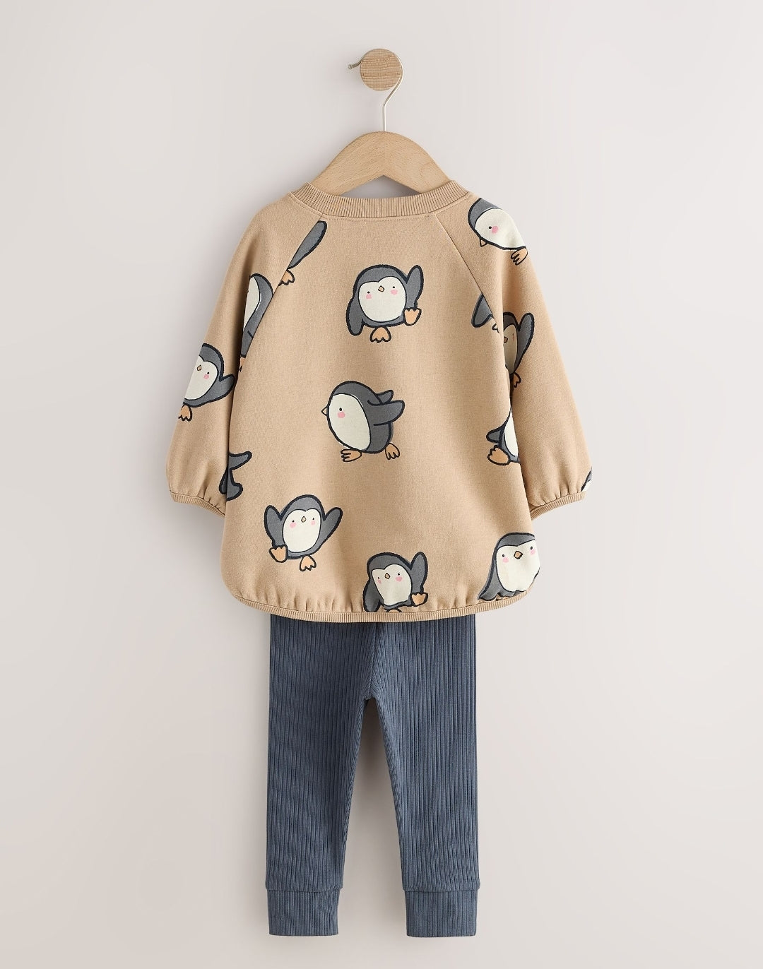 Neutral Sweatshirt and Leggings
Set