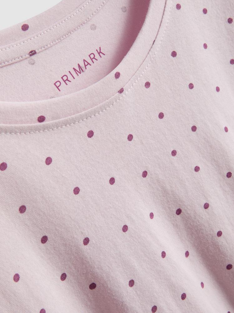 Primark Cotton Printed Sweatshirt Pyjamas