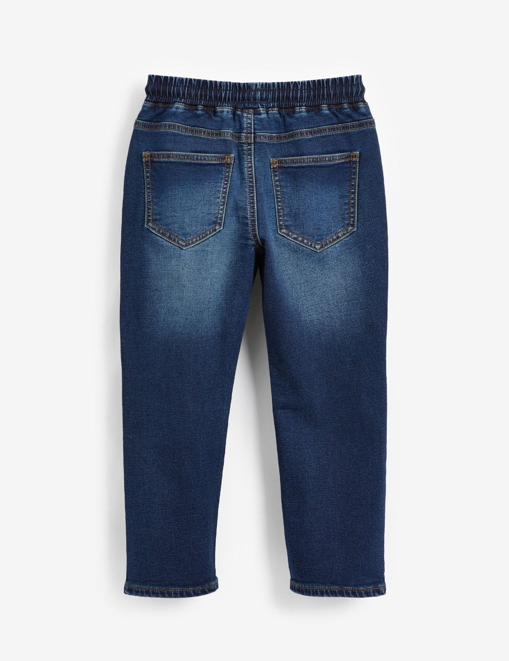 Indigo Blue Regular Fit Stretch Elasticated Waist Jeans