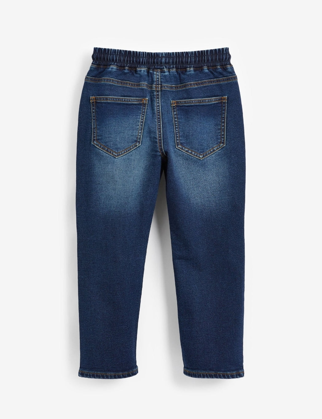 Indigo Blue Regular Fit Stretch Elasticated Waist Jeans
