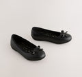 Black Standard Fit (F) Leather
Ballerina School Shoes