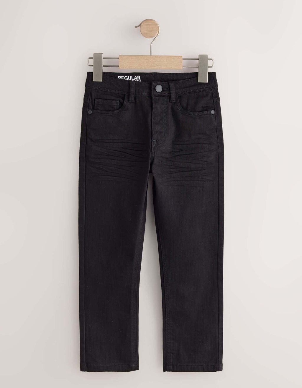 Black Regular Fit Stretch Longer
Leg Jeans