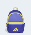 adidas Purple/Yellow 3 Bar Kids Backpack