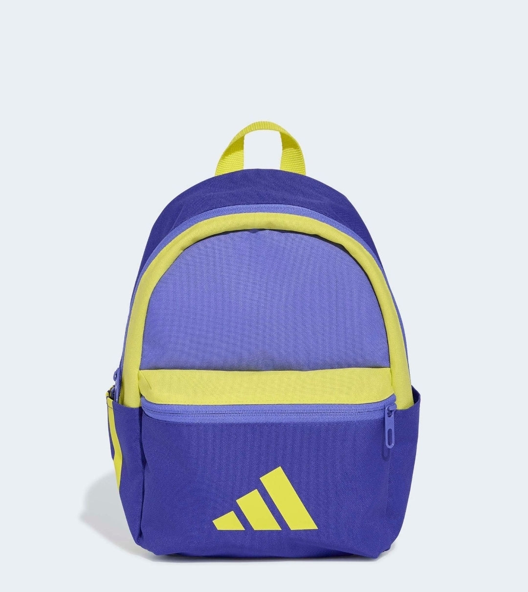adidas Purple/Yellow 3 Bar Kids Backpack