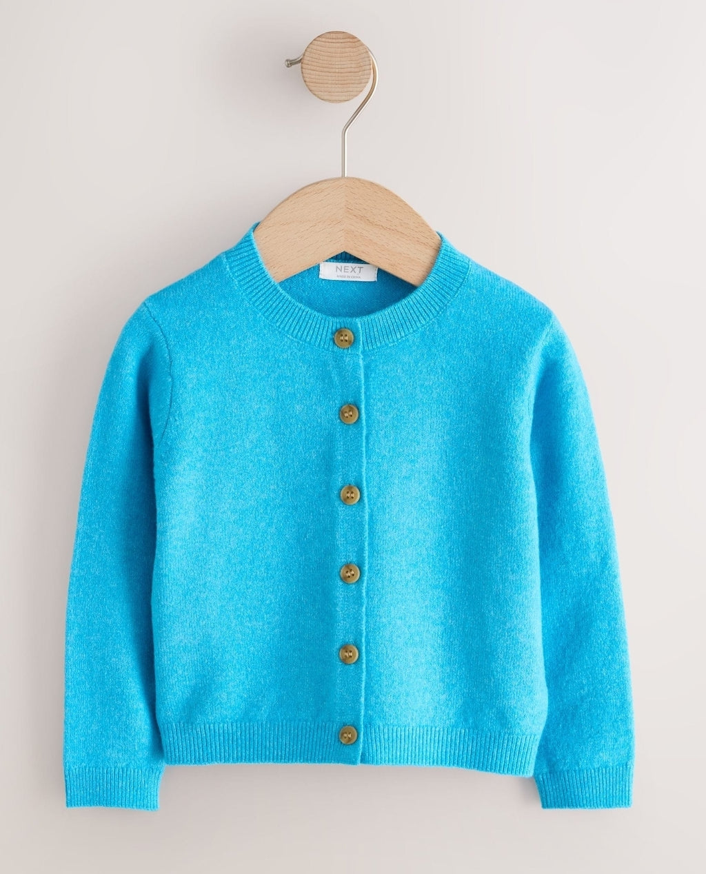 Bright Blue Knit Cardigan