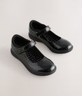 Black Patent Standard Fit (F)
School Brogue Detail Mary Jane
