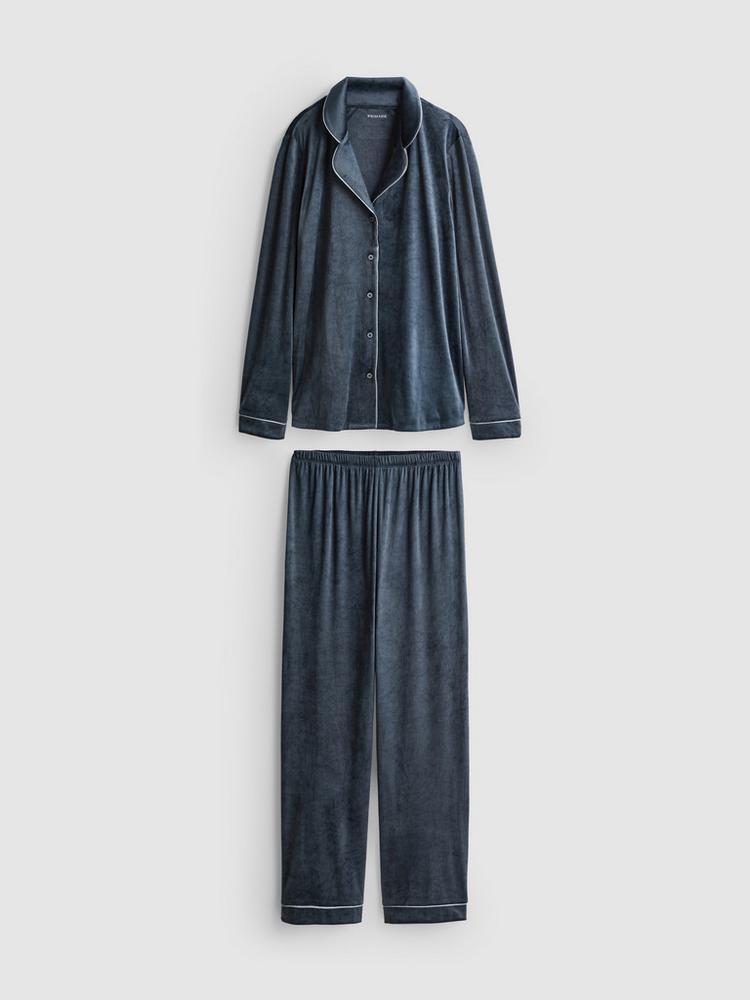 Primark Piped Plush Boyfriend Pyjamas