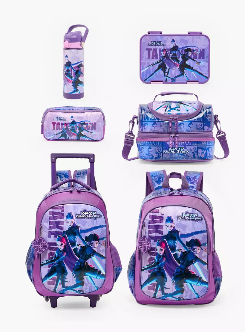 Netflix KPop Demon Hunters Print Trolley Bag 16 inches
