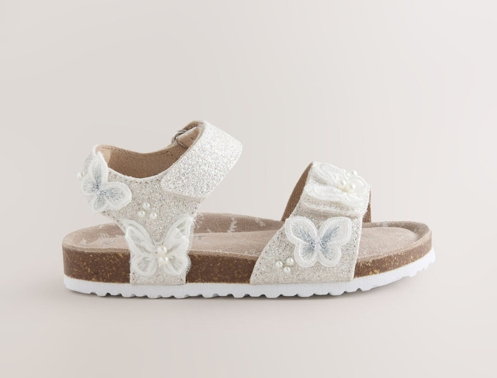 White Glitter Butterfly Standard
Fit (F) Touch Fastening Corkbed