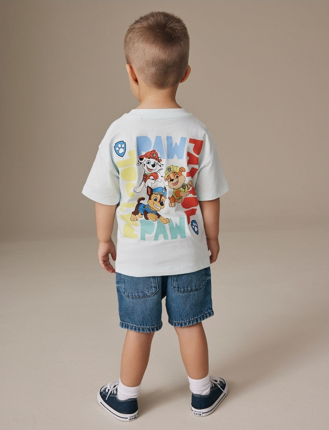 Light Green Paw Patrol Short Sleeve T-Shirt