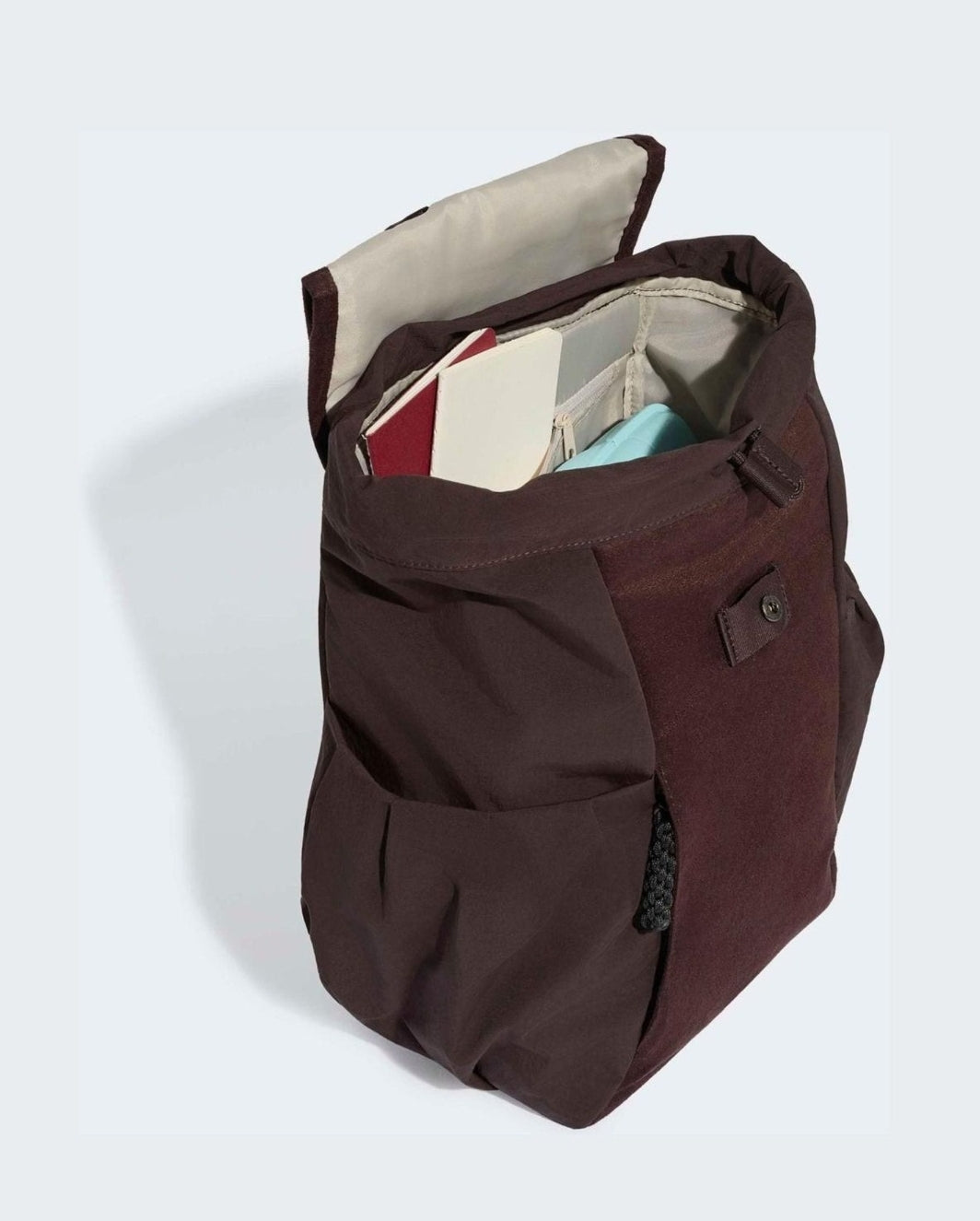 adidas Brown Soft Lux Flap Backpack