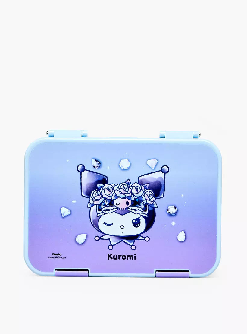 Sanrio Kuromi Print Lunch Box for Girls with Compartments